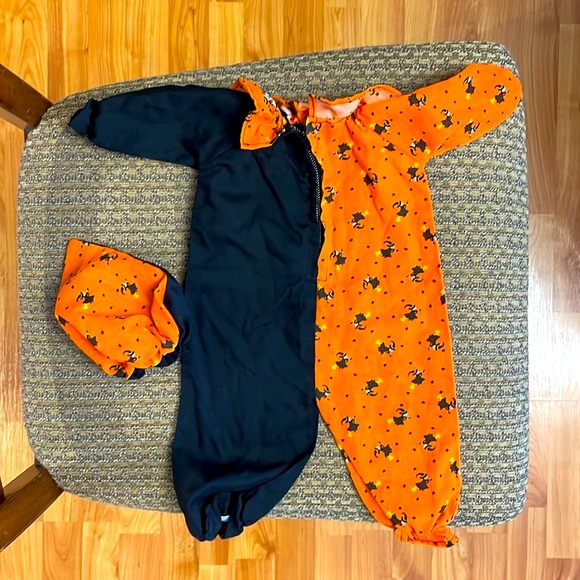 Hand Crafted Other - Vintage Home Sewn Homemade Infant Newborn 0-4 mos Halloween Costume for Babies